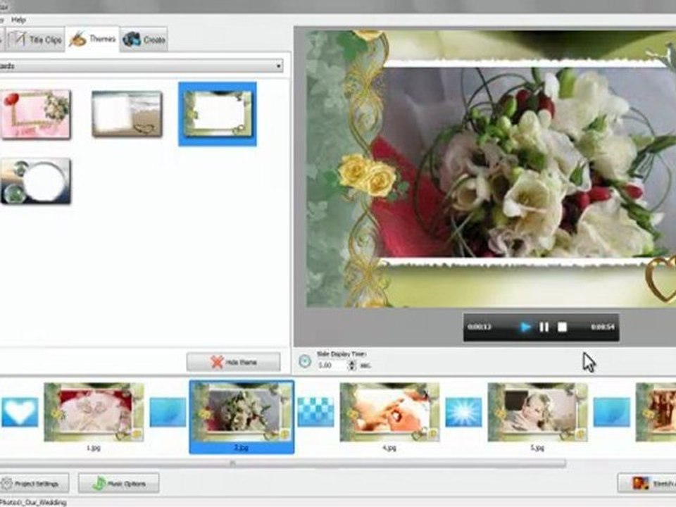 How to Make a Wedding Slideshow