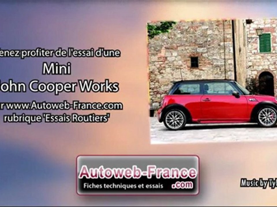 Essai Mini John Cooper Works - Autoweb-France
