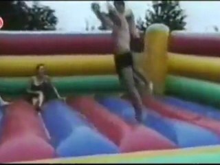 Trampolines Montage