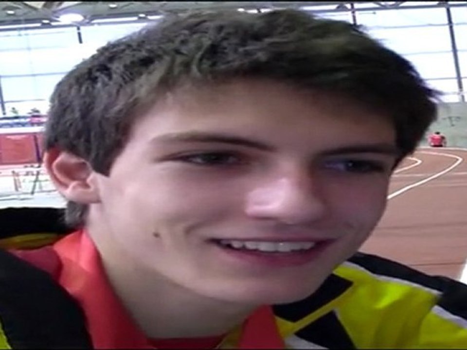 Loic Gash - Saut en hauteur - CS Jeunesse Indoor 2012