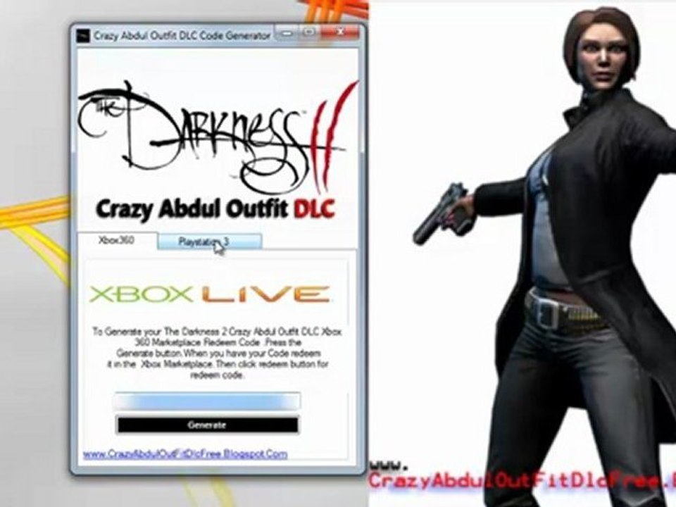 The Darkness 2 Crazy Abdul Outfit DLC Free