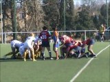 résumé du match entre les Crabos de l'USAP et du Montpellier HR.