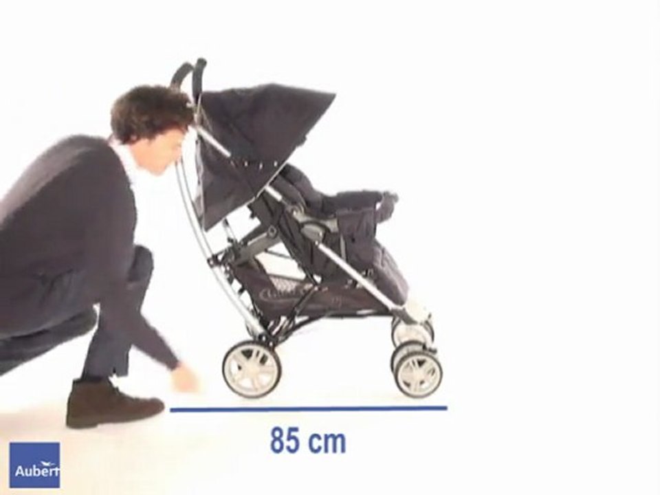 Poussette Mosaic de Graco - Dépliage