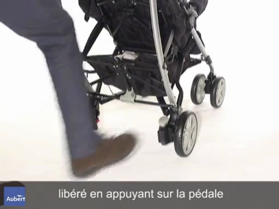 Poussette Mosaic de Graco - Freinage