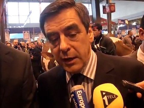 SIA 2012 : Fr. Fillon et le revenu des producteurs de fruits et légumes