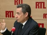 Nicolas Sarkozy salue le succès de 