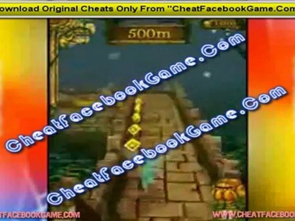 Temple Run Hack - Unlimited Money Cheat  2012