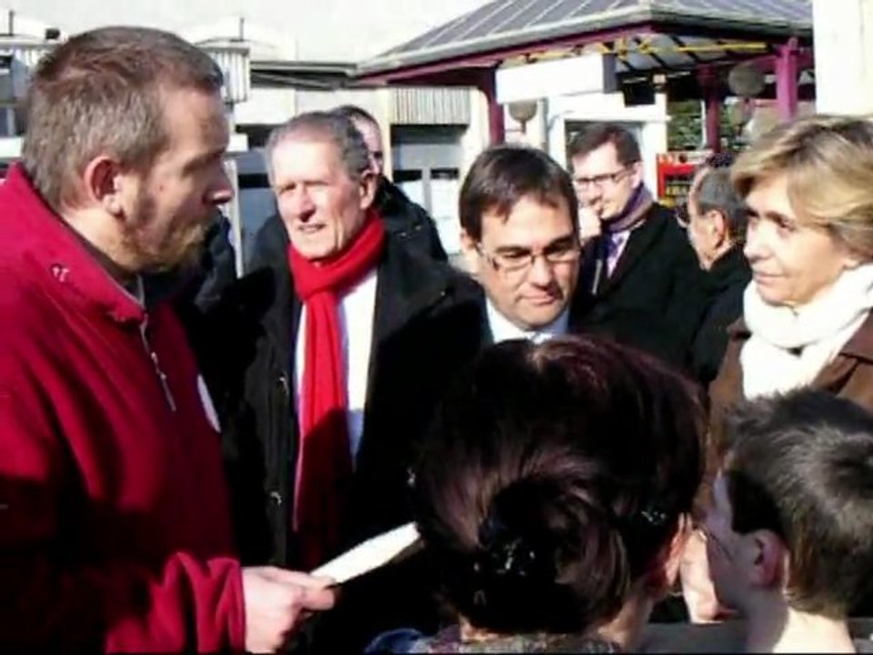 Valérie Pecresse Ministre du Budget en visite à Dole