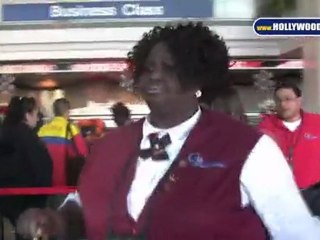 Joyful Rachel Bilson Jets Out of Town at LAX