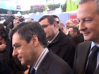 SIA 2012 : L'aubade des basques au 1er Ministre