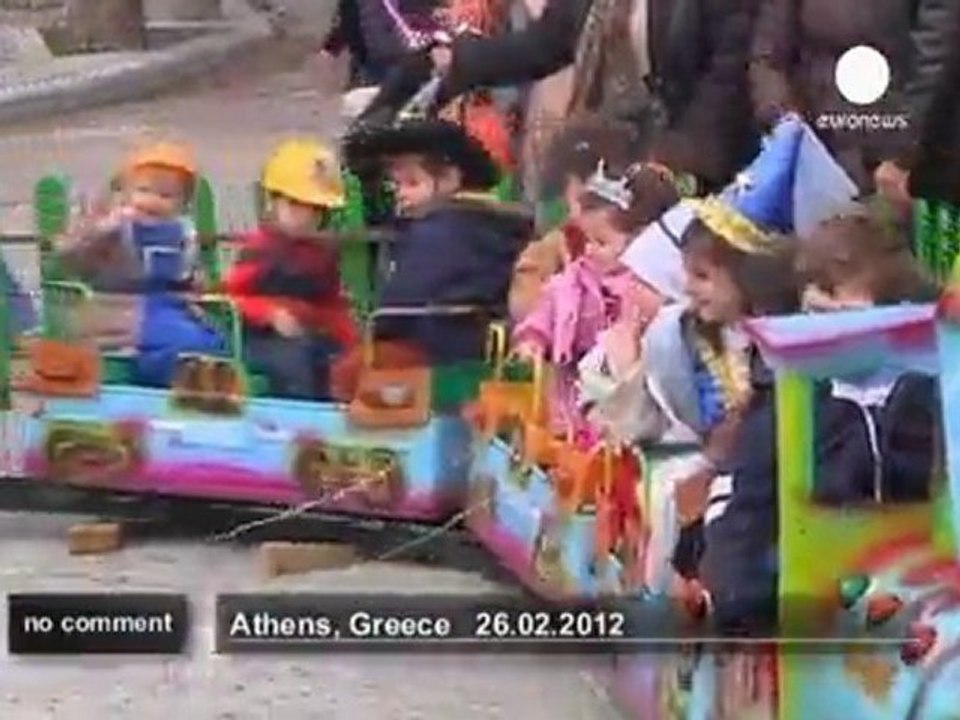 Carnival celebrations in Athens - no comment