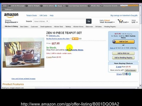 Zen 10 Piece Teapot - Tea Pot Set