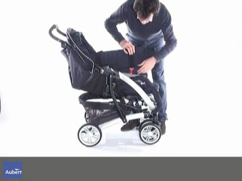 Poussette Quattro de Graco - Fixation de la nacelle