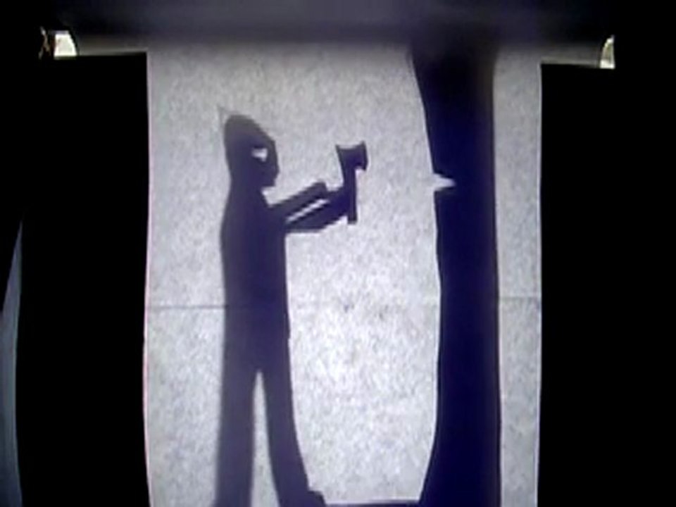 Le petit Chaperon rouge, film d'ombres