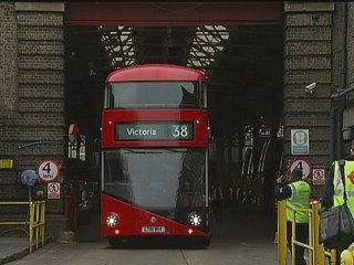 'Boris bus' drives first London route