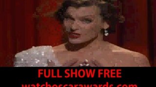 Milla Jovovich presents Oscars 2012