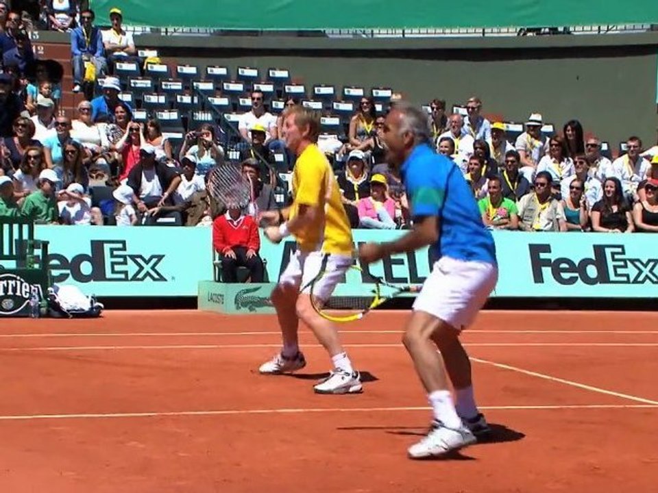 Trophée des Légendes Perrier - Roland Garros 2011