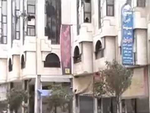 فري برس حمص السوق طريق حماه آثار القصف 26 2 2012