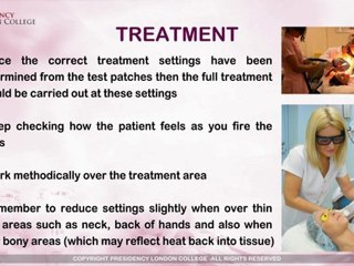 Aesthetic Laser and Intense Pulsed Light Training Part 3 by Presidency London College at www.presidencylondon.co.uk