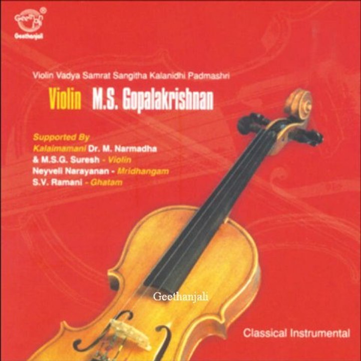 Violin - M.S.Gopalakrishnan