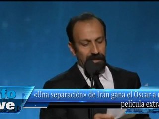 «Una separación» de Irán gana el Oscar a mejor película extranjera