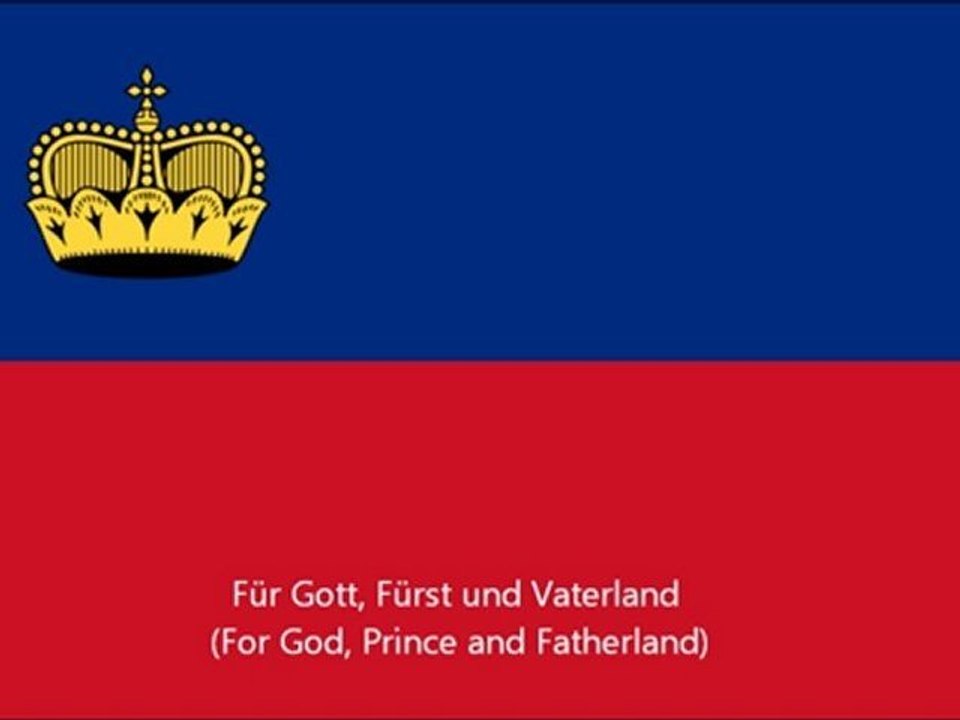 Liechtensteiner Anthem (Oben am jungen Rhein)