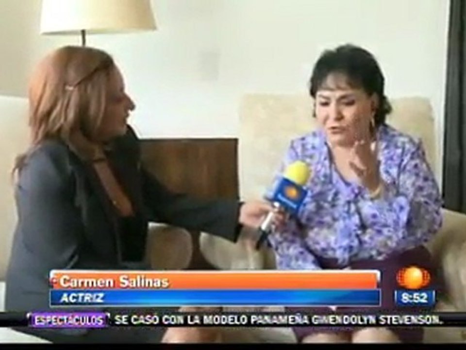 Maite Perroni - Graban promocionales de Todo es Mejor en Familia || 1N