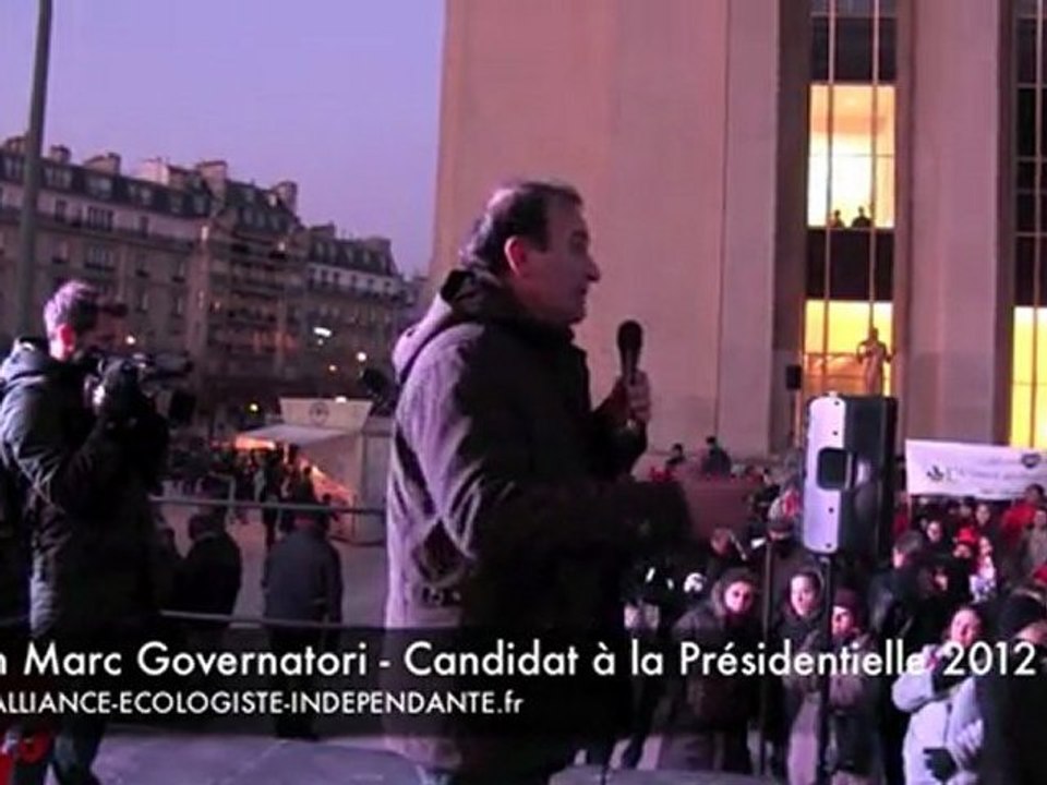 Jean Marc Governatori - Trocadéro - 11-02-2012