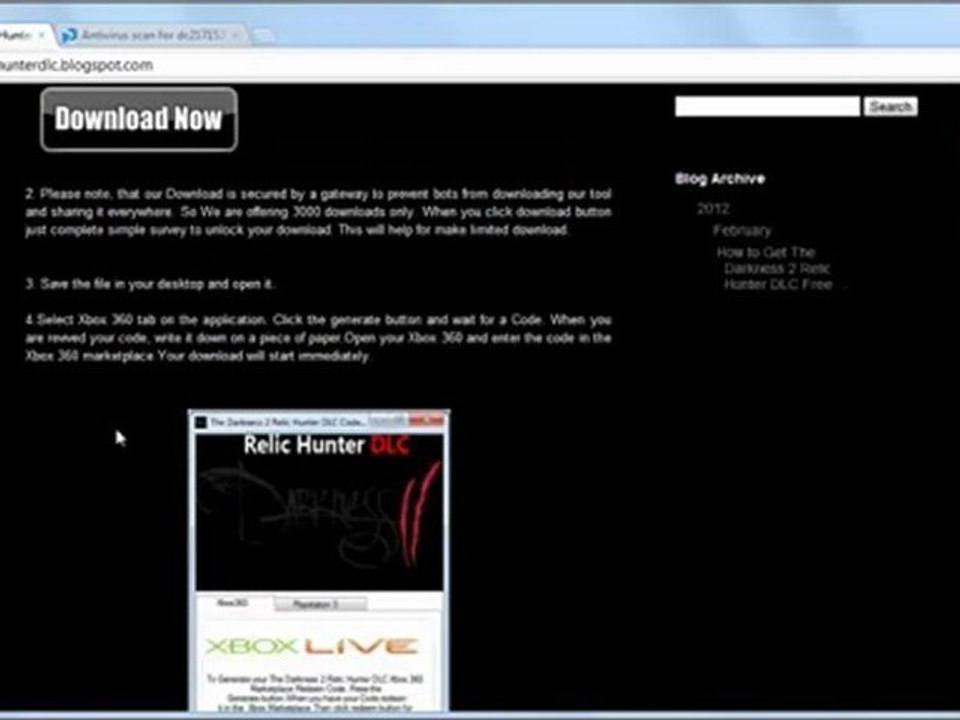 How to Get The Darkness 2 Relic Hunter DLC
