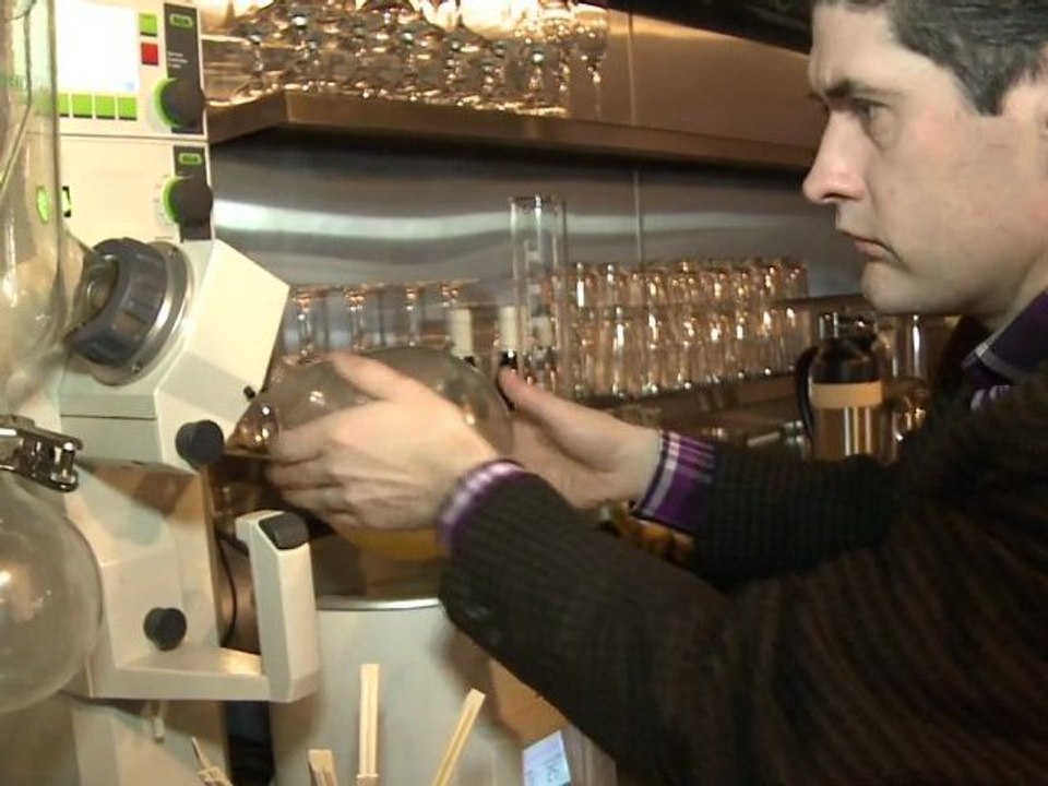 High-tech-cocktails in new york - hochprozentiges mit stickstoff