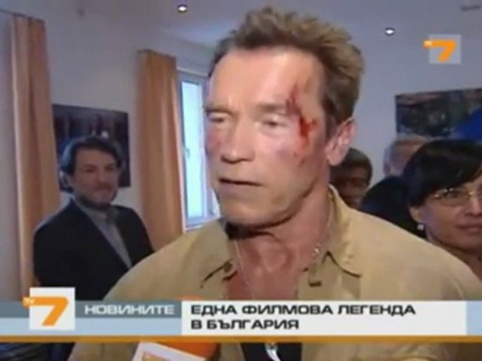 Schwarzenegger (Expendables II makeup)