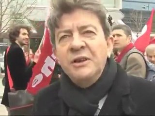 Jean-Luc Mélenchon - insulte un journaliste