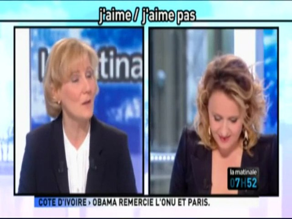 Nadine Morano - « J'aime Renaud sur certaines chansons »
