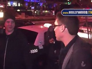 Bryan Singer dines at BOA Steakhouse