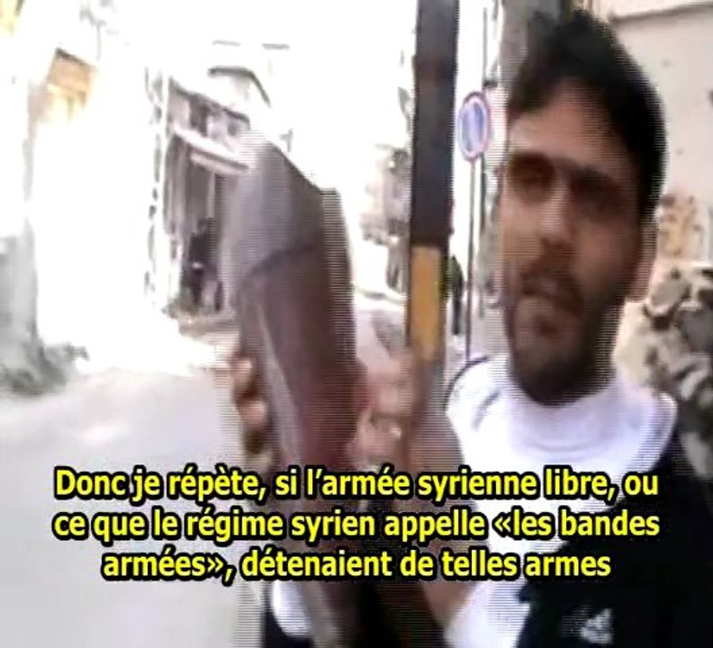 25 02 2012 Syrie: Jouer à cache-cache avec les snipers pour survivre -Sous-titre français