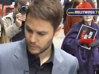 Taylor Kitsch visits Good Morning America