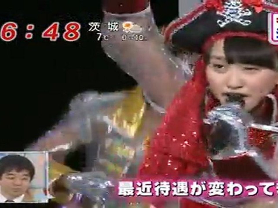 20120228 やじうまワイド CDショップ大賞受賞 ももいろクローバーＺ
