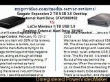 Seagate Expansion2TBHard Drive STAY2000102vs. LaCie Minimus 1 TB USB 3Desktop 301961