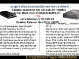 Seagate FreeAgent External Hard Drive ST905004EXA101-RK 3.0 vs. LaCie Minimus 1 TB USB 3Desktop 301961