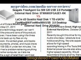 Seagate FreeAgent GoExternal Hard Drive ST905003FGA2E1-RKs. LaCie Minimus FireWire800FireWire400USB 2.0 Desktop