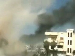 Protests and shelling in Syria