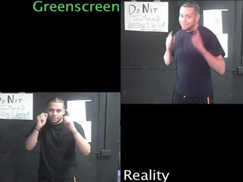 Greenscreen vs. Reality