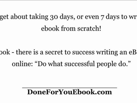 Hollywood Method: How To Write an eBook Writing and Publish eBook