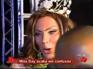 Miss gay brasil wig fail