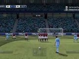 FIFA 12 - Dipping Free Kick - Free Kick Tutorial 1