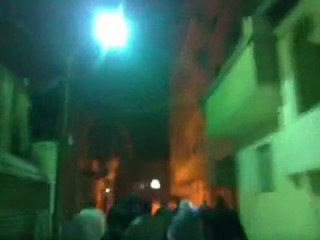 فري برس مظاهرة ابطال زملكا  ترفض الدستور و الاستفتاء عليه  26 2 2012 ج2