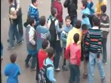 فري برس حلب عندان طلابية نصرة لاعزاز والاتارب 27 2 2012
