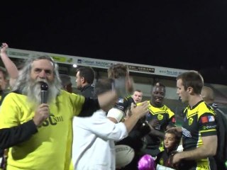 lo rugbi, es aquo que nos cal ! Conférence-lectures avec Alan Roch autour des match-sketchs de Claude Alranq, Rugby Club Village. Un spectacle à découvrir !