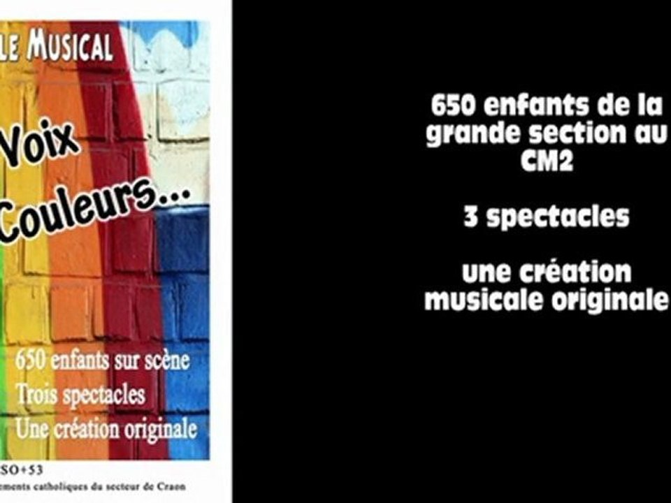 Des voix en couleurs : bande annonce