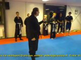 Ninja Shuriken Werpster, Ninjutsu training met Sensei Titus Mathijn Jansen